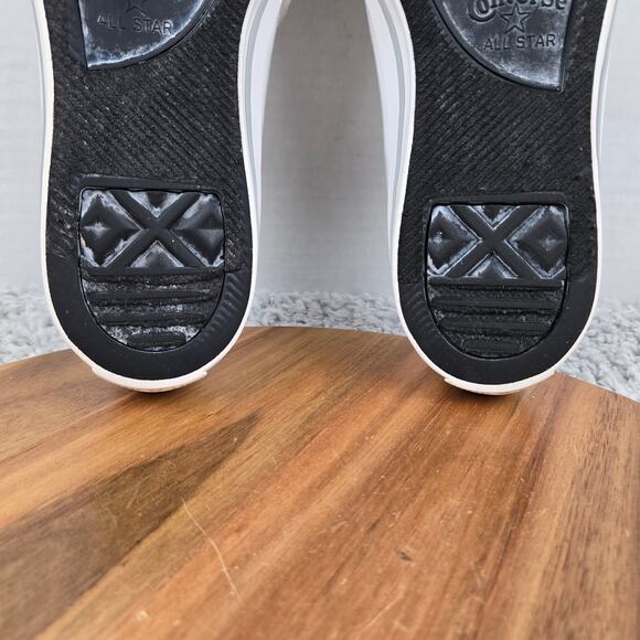 Converse Women 10 CTAS All Star Shoreline Ox White Gray Y2K Casual Daily Sneaker - Picture 10 of 12